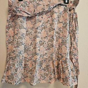 ACACIA Wrap Skirt Floral